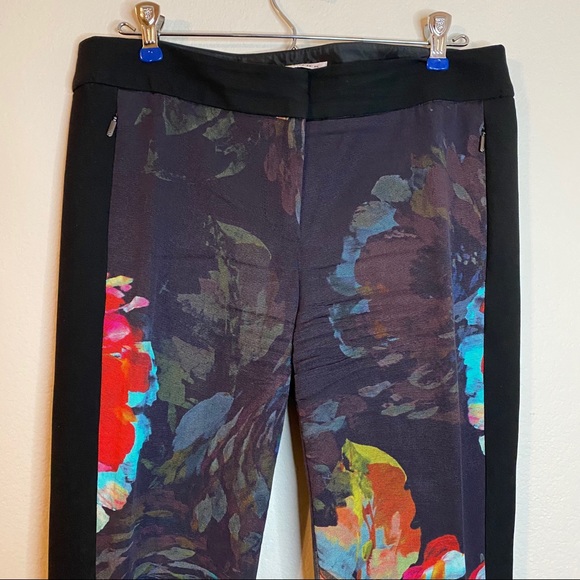 TRINA TURK floral print Frea slim pants - Picture 3 of 12